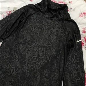 Nike Dri Fit half zip pull over